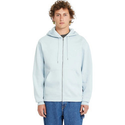Volcom Ανδρική Ζακέτα Φούτερ με Κουκούλα και Φερμουάρ Γαλάζια A4812503-CNA