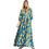 Funky Buddha Maxi Καθημερινό Φόρεμα Μπλε FBL011-119-13