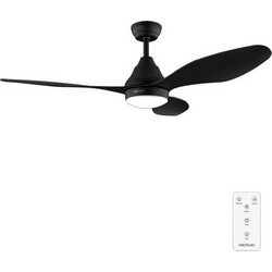 Cecotec Energy Silence Aero 5200 Black Ανεμιστήρας Οροφής 122cm 40W με Φως & Τηλεχειριστήριο Μαύρος CEC-08490