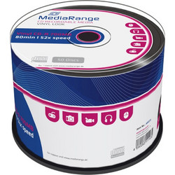 MediaRange MR225 Εγγράψιμα CD-R 52x 700MB Cake Box 50τμχ