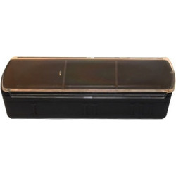 Anabox Mini Θήκη Χαπιών 3 Θέσεων Μαύρη
