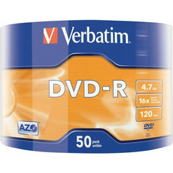 Verbatim 43788 Εγγράψιμα DVD-R 16x 4.7GB Cake Box 50τμχ