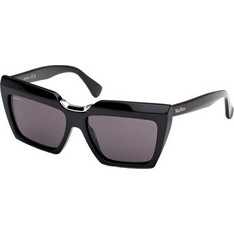 Max Mara MM0137 01A Γυναικεία Γυαλιά Ηλίου Πεταλούδα Κοκάλινα Μαύρα με Μαύρο Φακό