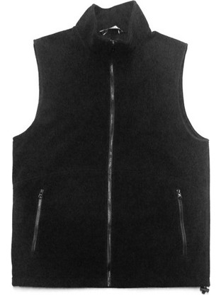Polo Αμάνικο Ανδρικό Μπουφάν Χειμωνιάτικο Puffer Μαύρο 604465-02