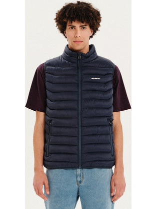 Basehit Αμάνικο Ανδρικό Μπουφάν Puffer Navy Μπλε 251.BM10.110