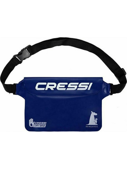 Cressi Kangaroo XUB980060 Στεγανός Σάκος Μέσης Navy Μπλε