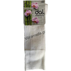 Dal Bamboo Γυναικείες Κάλτσες Λευκές 640