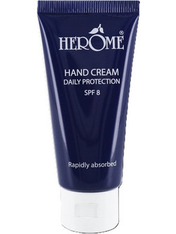 Herome SPF8 Ενυδατική Κρέμα Χεριών 30ml