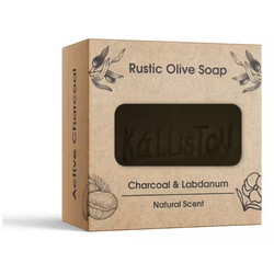 Kalliston Rustic Charcoal & Labdanum Σαπούνι 140gr