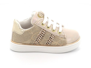 Laura Biagiotti Παιδικά Sneakers Μπεζ Χρυσά 9550