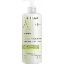 A-Derma Hydrating Κρεμώδες Αφρόλουτρο για Ευαίσθητο Δέρμα 500ml