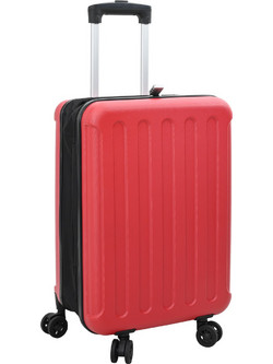 vidaXL 42006247 Βαλίτσα Μεσαία 66x43x27cm με 4 Ρόδες Κόκκινη