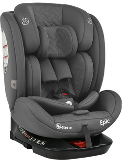 Bebe Stars Epic Κάθισμα Αυτοκινήτου i-Size 0-36kg ISOfix Grey