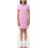 Lacoste Mini Καλοκαιρινό Καθημερινό Φόρεμα Φούξια EF5473-00-IXV