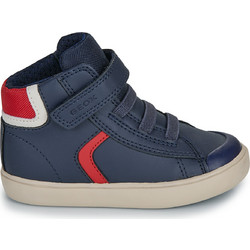 Geox Gisli Παιδικά Sneakers Μποτάκια Navy Μπλε Κόκκινα B461NA054FUC0735