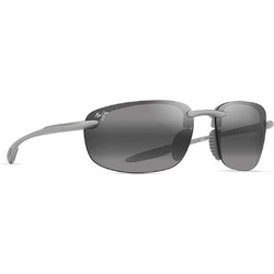 Maui Jim 676-17 Ανδρικά Γυαλιά Ηλίου Ορθογώνια Μεταλλικά Ασημί με Μαύρο Φακό