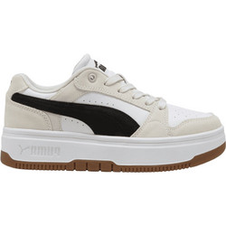 Puma Rebound Γυναικεία Sneakers Flatforms Εκρού 402593-01