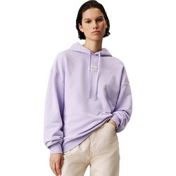 Calvin Klein Γυναικείο Φούτερ Oversized με Κουκούλα Λιλά J20J224063-VFR