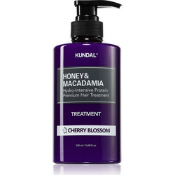 Kundal Honey & Macadamia Cherry Blossom Κρέμα Μαλλιών για Επανόρθωση 500ml