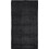 Feel & Touch Icon Πετσέτα Θαλάσσης Microfiber Μαύρη 90x170cm