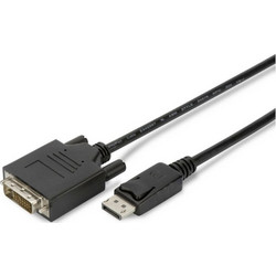 Digitus Καλώδιο DisplayPort 1.1 to DVI Male 2m Black AK-340306-020-S
