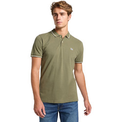 Lee Ανδρική Μπλούζα Polo Κοντομάνικη Χακί 112363784
