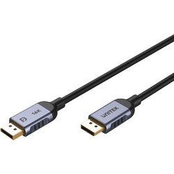 Unitek Καλώδιο DisplayPort 1.4 to DisplayPort Male 1.5m Black C1628GY01-1.5M
