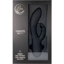 Virgite V9 Rabbit Vibrator Δονητής Rabbit Μαύρος