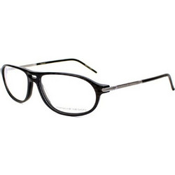Porsche Design P8138-A Ανδρικός Σκελετός Γυαλιών Οράσεως Κοκάλινος Μαύρος