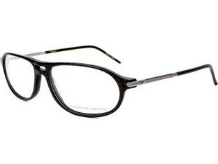 Porsche Design P8138-A Ανδρικός Σκελετός Γυαλιών Οράσεως Κοκάλινος Μαύρος