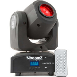 Beamz Panther 25 Φωτορυθμικό Προβολέας Spot LED PAR DMX με Ρομποτική Κεφαλή RGB