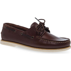 Lumberjack Ανδρικά Μοκασίνια Loafers Δερμάτινα Σοκολατί SHSM0780-4005B-0300