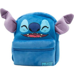 Must Disney Stitch Σχολική Τσάντα Πλάτης Νηπιαγωγείου Μπλε 565092