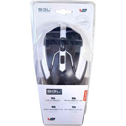 K015 Ασύρματο Gaming Ποντίκι 4000 DPI Black White