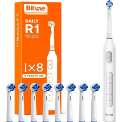 Bitvae Daily R1 White Ηλεκτρική Οδοντόβουρτσα με Χρονομετρητή