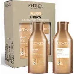 Redken All Soft Σετ Περιποίησης Μαλλιών Conditioner 300ml + Σαμπουάν 300ml