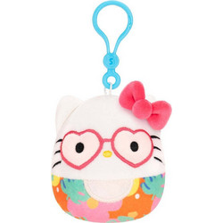 Jazwares Squishmallows Sanrio Tropical Food Hello Kitty με Κλιπ 9cm