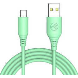 Tellur USB-A to USB-C 1m Green TLL155401