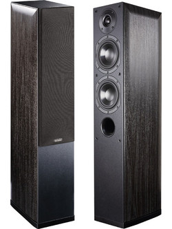Indiana Line Nota 550XN Ζεύγος Ηχείων Hi-Fi Δαπέδου 130W 2.5 Δρόμων Black