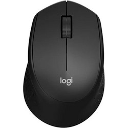 Logitech M331 Silent Plus Ασύρματο Ποντίκι Black