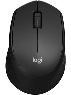 Logitech M331 Silent Plus Ασύρματο Ποντίκι Black