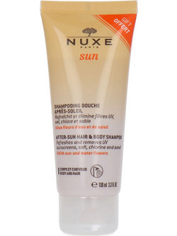 Nuxe After-Sun Σαμπουάν & Αφρόλουτρο για Επανόρθωση 100ml