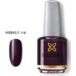 Bluesky Weekly 116 Plum Wine Gloss Βερνίκι Νυχιών 15ml