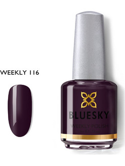 Bluesky Weekly 116 Plum Wine Gloss Βερνίκι Νυχιών 15ml