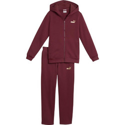 Puma Παιδικό Σετ Φόρμας Μπορντό 689729-96