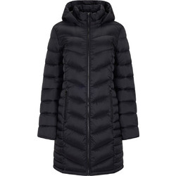 DKNY Γυναικείο Μπουφάν Χειμωνιάτικο Puffer Μακρύ Μαύρο DLEMPR21-BLK
