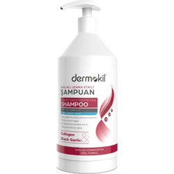 Dermokil Collagen & Black Garlic Σαμπουάν για Επανόρθωση 1lt