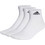 Adidas Ανδρικές Κάλτσες Κοντές Λευκές 3Pack HT3468