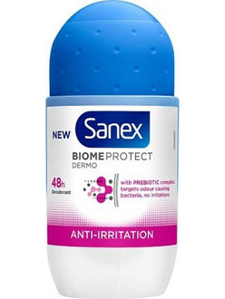 Sanex Biome Protect Dermo Anti-Irritation Γυναικείο Αποσμητικό Roll On 48h 50ml