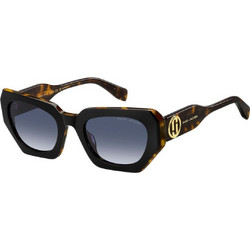 Marc Jacobs MARC851S Γυναικεία Γυαλιά Ηλίου Cat Eye Κοκάλινα Ταρταρούγα με Μπλε Φακό